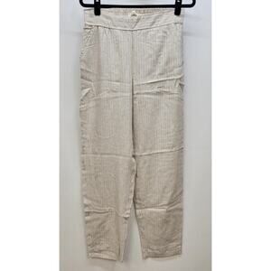 Max Studio Women's Yarn Dye Stripe Pants Medium